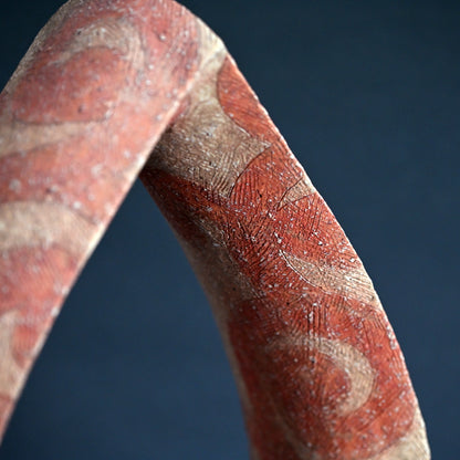 Contemporary Ceramic Sculpture, “Fukaku” ー加古 勝己 “風郭”