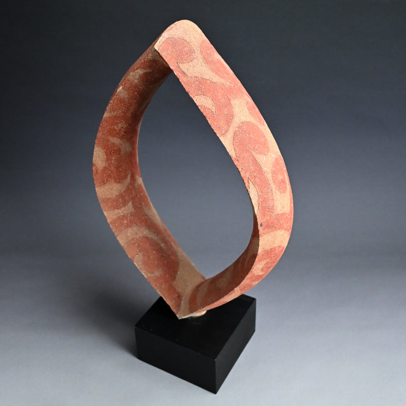 Contemporary Ceramic Sculpture, “Fukaku” ー加古 勝己 “風郭”