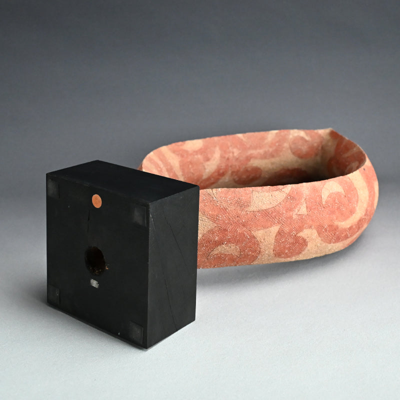 Contemporary Ceramic Sculpture, “Fukaku” ー加古 勝己 “風郭”