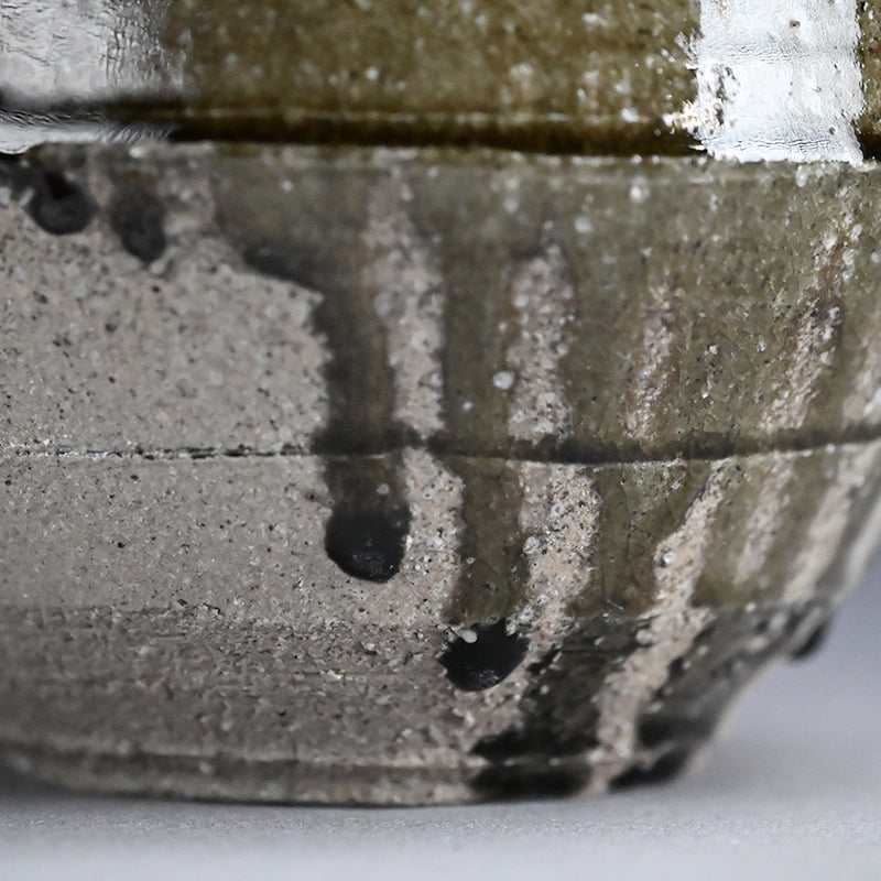 Maccha Tea Ceremony Mizusashi ー加古 勝己 “灰被水指”