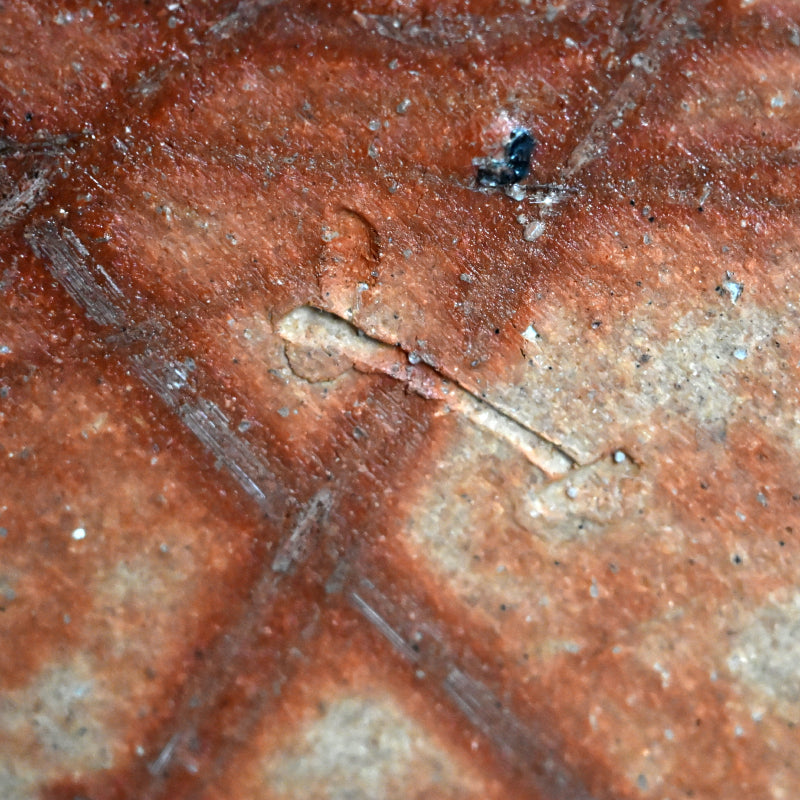 Silver Glazed Mizusashi Covered Jar ー加古 勝己 “銀彩水指”