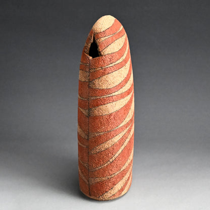 Contemporary Tamba Vase 2026 ー加古 勝己 “灰赫陶”