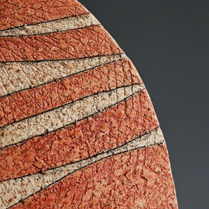 Contemporary Tamba Vase 2026 ー加古 勝己 “灰赫陶”