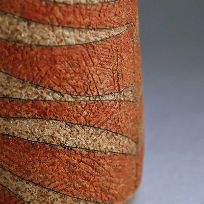 Contemporary Tamba Vase 2026 ー加古 勝己 “灰赫陶”
