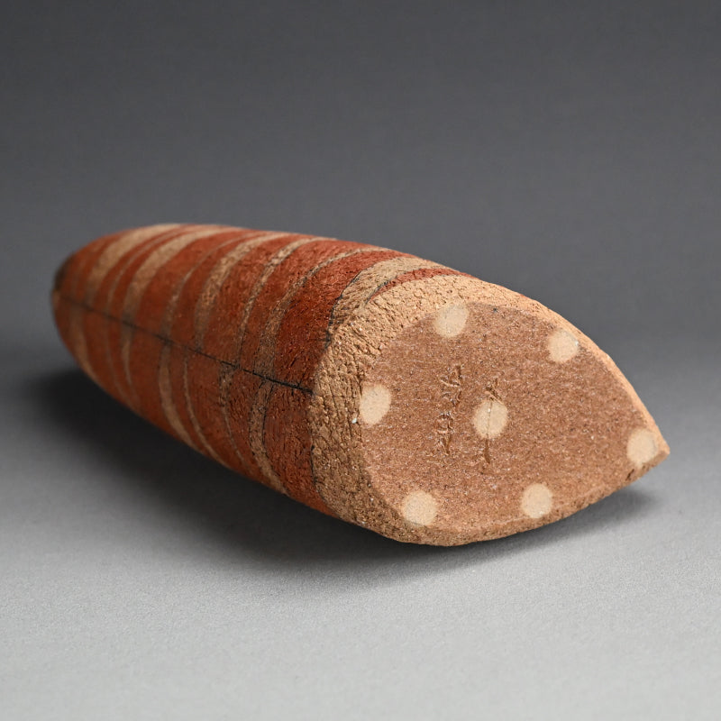 Contemporary Tamba Vase 2026 ー加古 勝己 “灰赫陶”