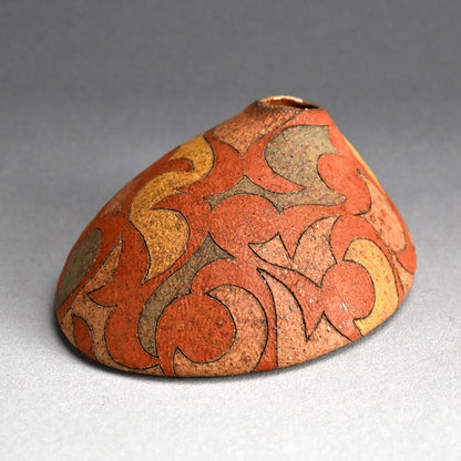 Organic Kakehana Wall Vase ー加古 勝己 “掛花入 風刻”