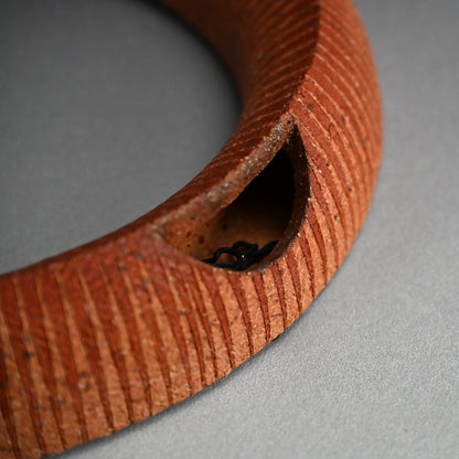 Kakehana Hanging Wall Vase Ring ー加古 勝己 “掛花入 棘座”