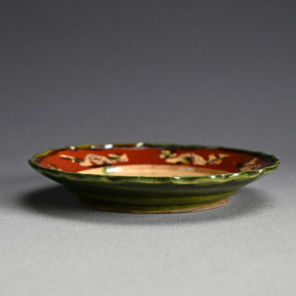 Antique Kochi yaki Plate Cochin China Vietnam