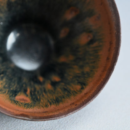 Antique Chinese Tenmoku Chawan Tea Bowl