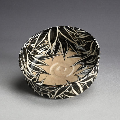 Spectacular Bamboo Grass Design Awata Basin ー井上 柏山 "五鶯丼"