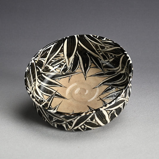 Spectacular Bamboo Grass Design Awata Basin ー井上 柏山 "五鶯丼"