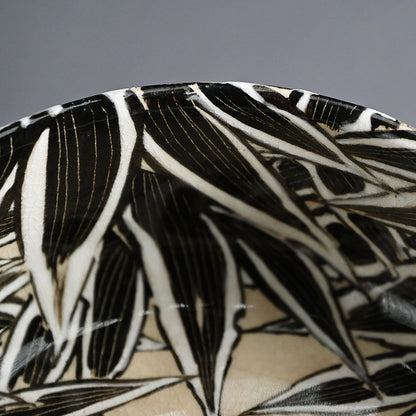 Spectacular Bamboo Grass Design Awata Basin ー井上 柏山 "五鶯丼"