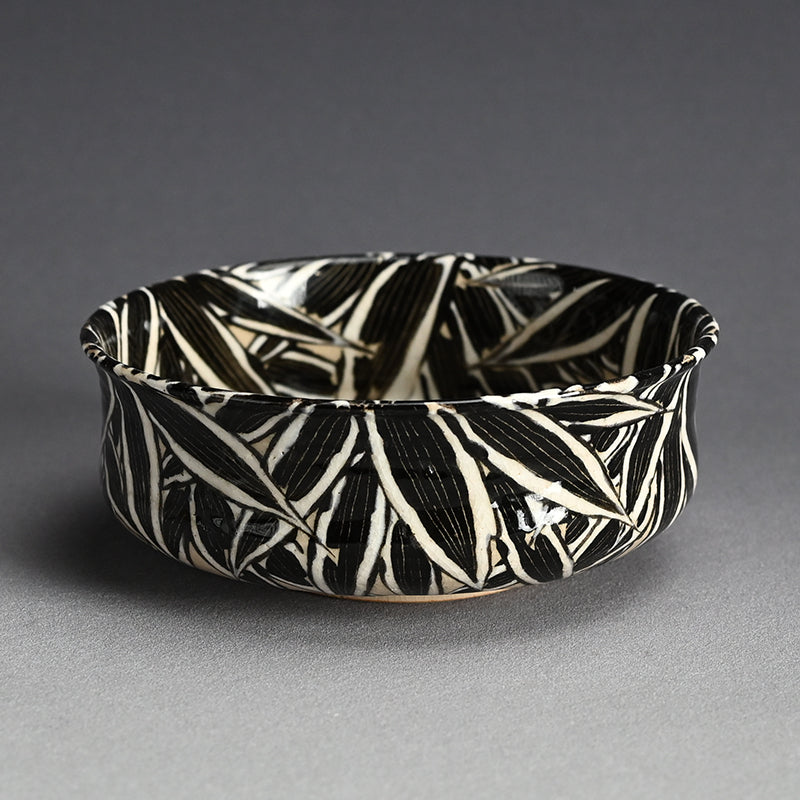 Spectacular Bamboo Grass Design Awata Basin ー井上 柏山 "五鶯丼"