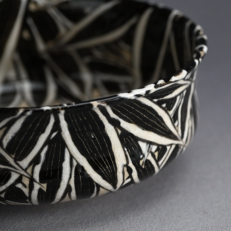Spectacular Bamboo Grass Design Awata Basin ー井上 柏山 "五鶯丼"