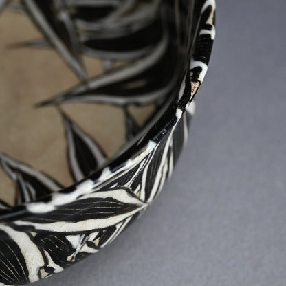 Spectacular Bamboo Grass Design Awata Basin ー井上 柏山 "五鶯丼"