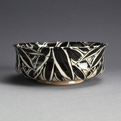 Spectacular Bamboo Grass Design Awata Basin ー井上 柏山 "五鶯丼"