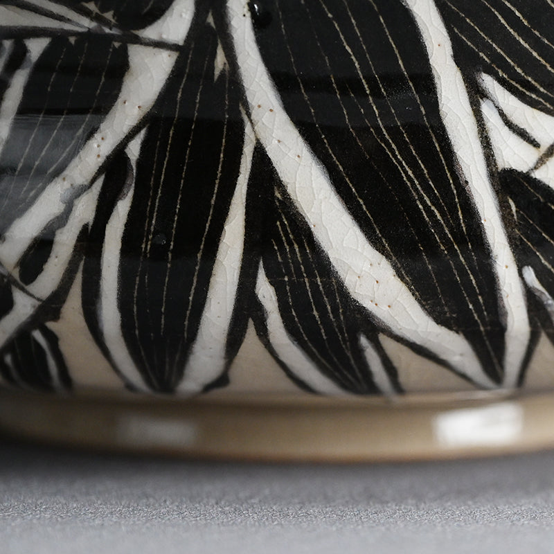 Spectacular Bamboo Grass Design Awata Basin ー井上 柏山 "五鶯丼"