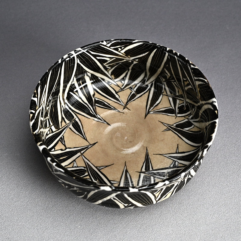 Spectacular Bamboo Grass Design Awata Basin ー井上 柏山 "五鶯丼"