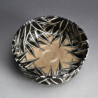 Spectacular Bamboo Grass Design Awata Basin ー井上 柏山 "五鶯丼"