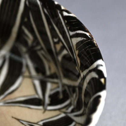 Spectacular Bamboo Grass Design Awata Basin ー井上 柏山 "五鶯丼"