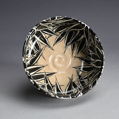 Spectacular Bamboo Grass Design Awata Basin ー井上 柏山 "五鶯丼"