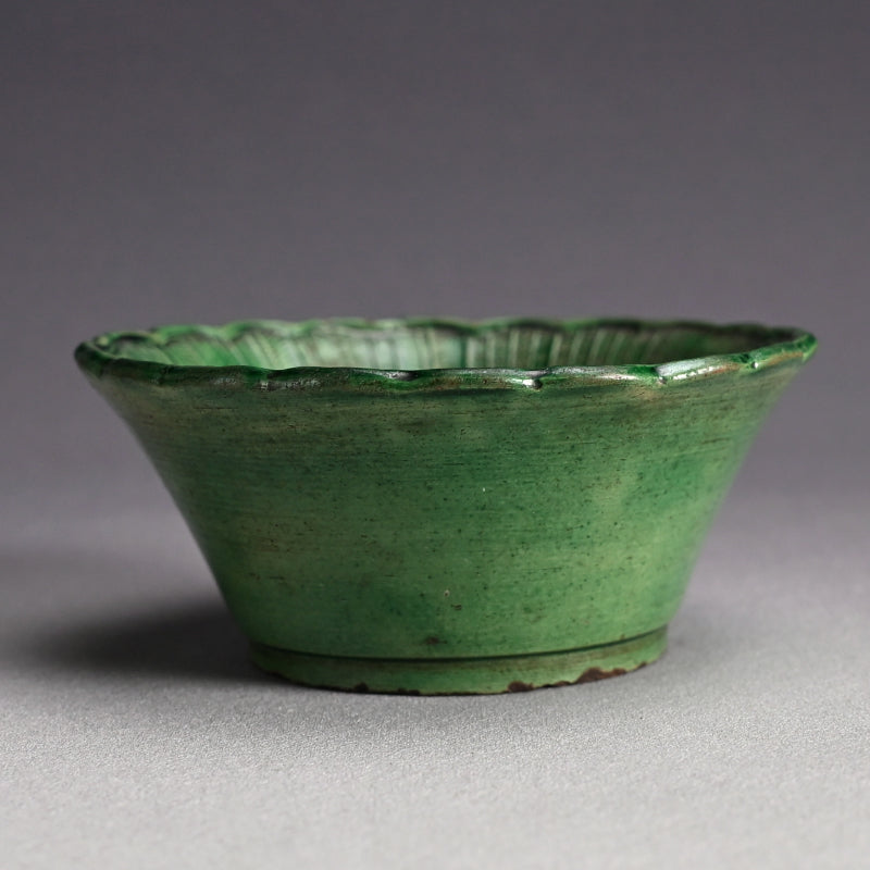 Antique Japanese Gennai Pottery Bowl