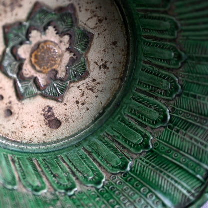 Antique Japanese Gennai Pottery Bowl