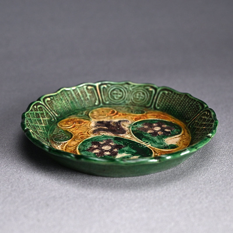 Edo period Gennai Yaki 10 plate set