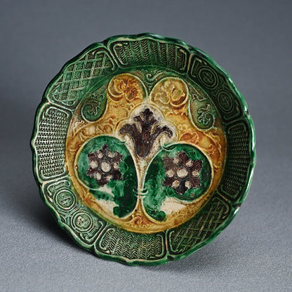 Edo period Gennai Yaki 10 plate set