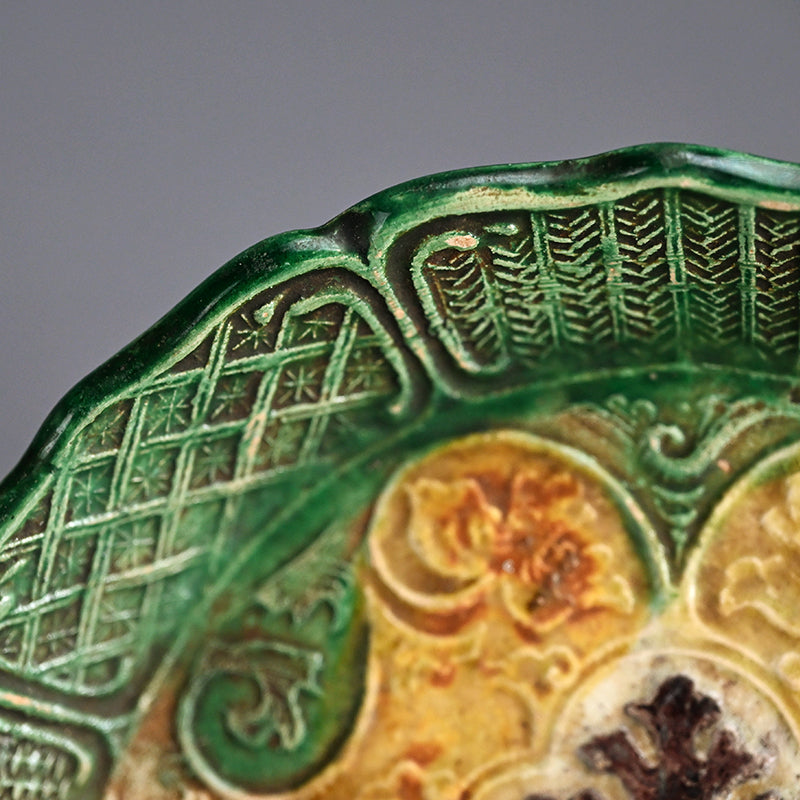Edo period Gennai Yaki 10 plate set