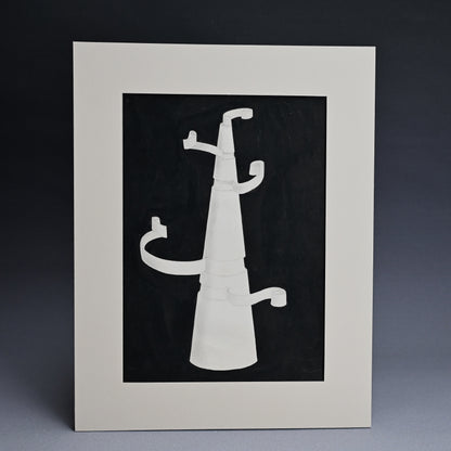 Untitled Mid-century Ink Work, 87 ー野村 耕