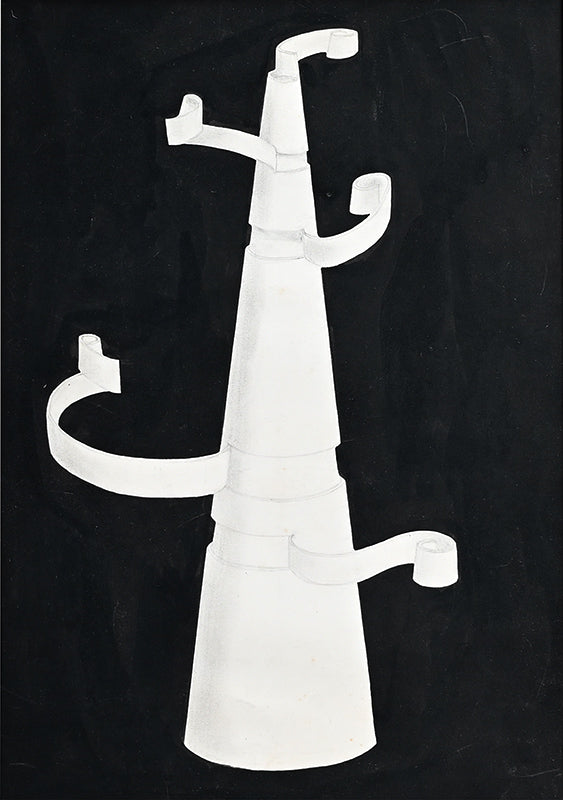 Untitled Mid-century Ink Work, 87 ー野村 耕