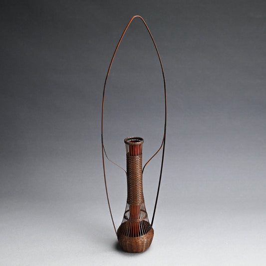 Elegant Japanese Ichirin Bamboo Basket ー森上 仁