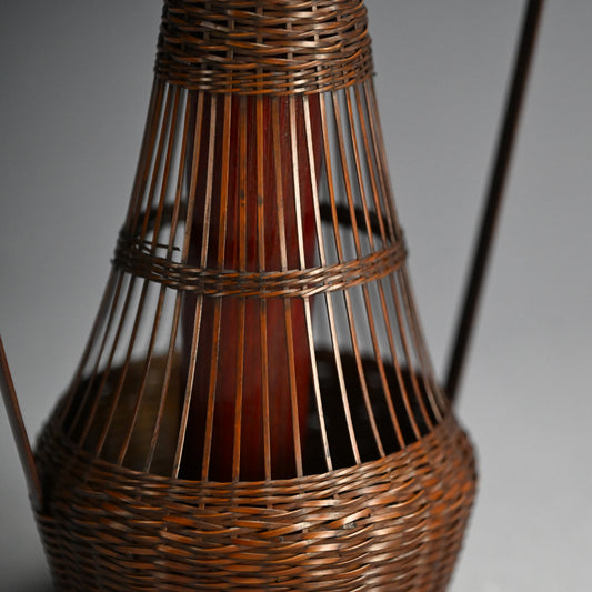 Elegant Japanese Ichirin Bamboo Basket ー森上 仁