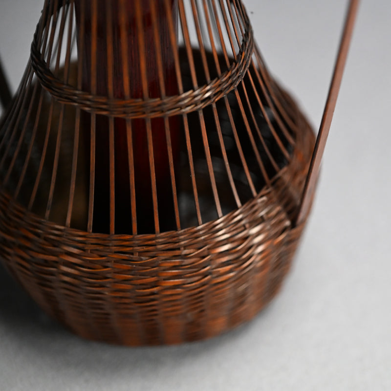 Elegant Japanese Ichirin Bamboo Basket ー森上 仁