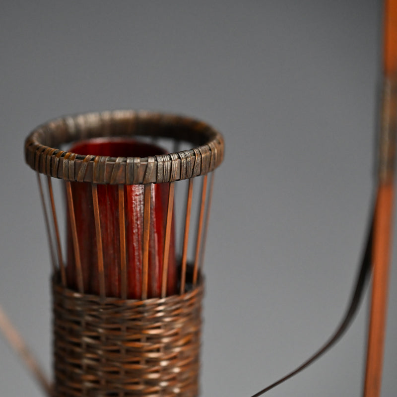 Elegant Japanese Ichirin Bamboo Basket ー森上 仁