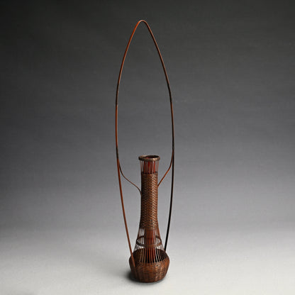 Elegant Japanese Ichirin Bamboo Basket ー森上 仁
