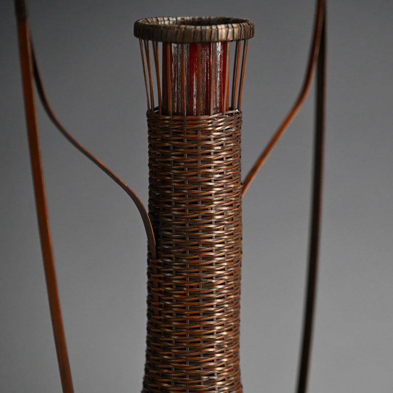 Elegant Japanese Ichirin Bamboo Basket ー森上 仁