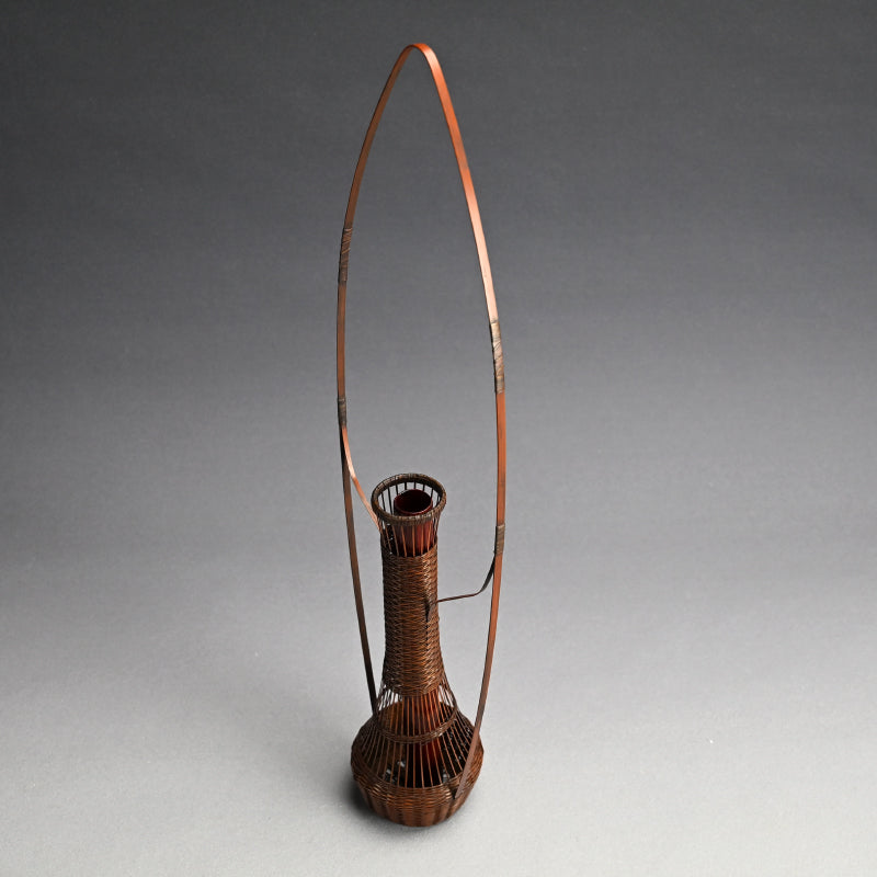Elegant Japanese Ichirin Bamboo Basket ー森上 仁