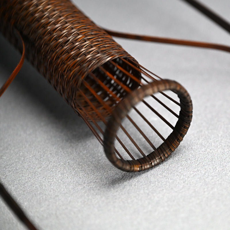Elegant Japanese Ichirin Bamboo Basket ー森上 仁