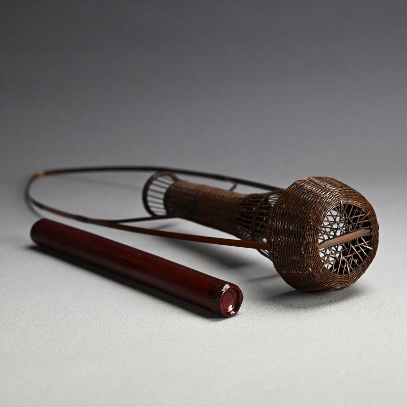 Elegant Japanese Ichirin Bamboo Basket ー森上 仁