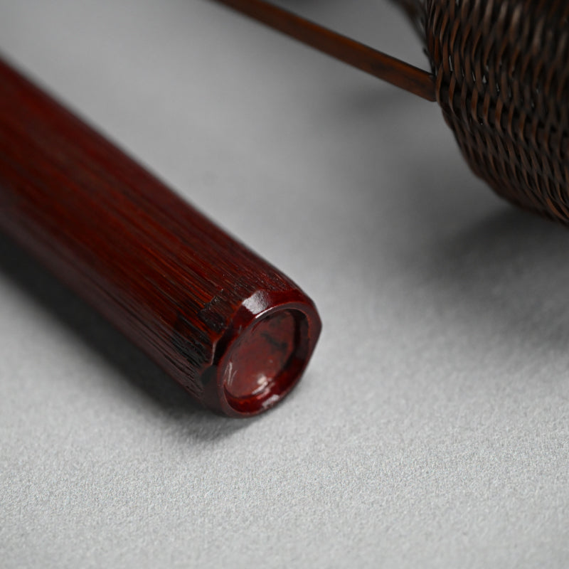 Elegant Japanese Ichirin Bamboo Basket ー森上 仁