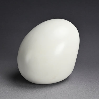 White Sculpture by Female Artist, 1989 ー須賀野 チイ "帰って来たアケラカン"