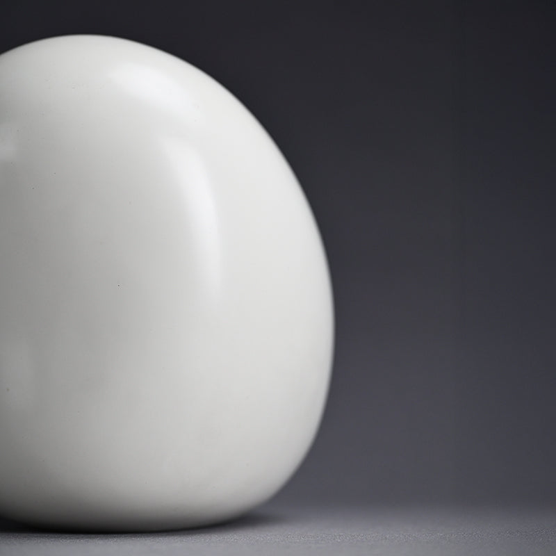 White Sculpture by Female Artist, 1989 ー須賀野 チイ "帰って来たアケラカン"