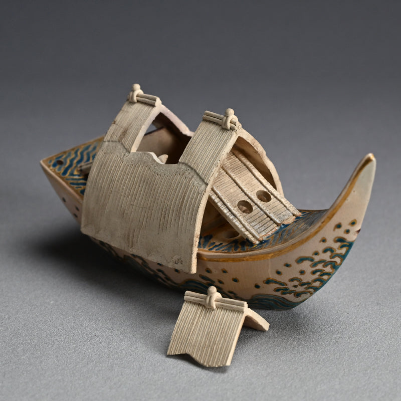 Antique Ninsei Koro Incense Burner ー宮川 (真葛) 香山 "古清水 香炉"