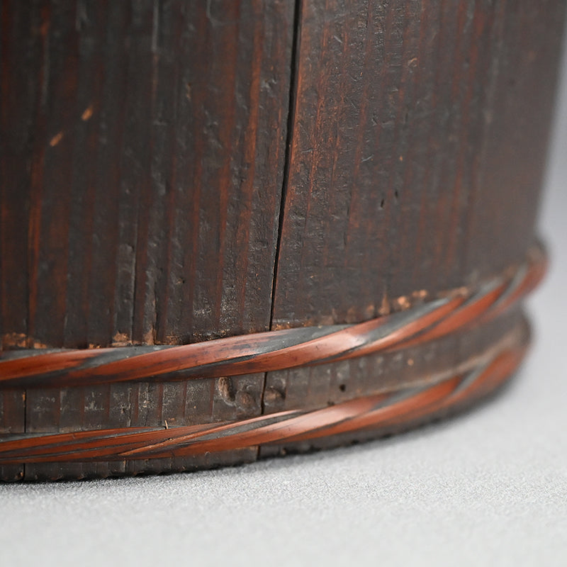 Unusual 19th c. Japanese Binkake Tea Brazier decorated with Skull
