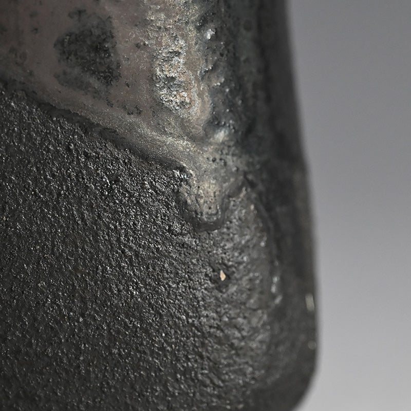 Museum Worthy Representative Vase ー佐伯 守美 "象嵌釉彩樹木文花瓶"