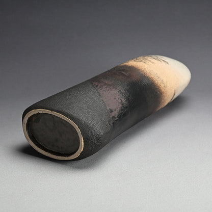 Museum Worthy Representative Vase ー佐伯 守美 "象嵌釉彩樹木文花瓶"