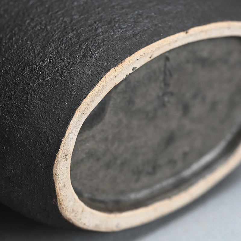 Museum Worthy Representative Vase ー佐伯 守美 "象嵌釉彩樹木文花瓶"