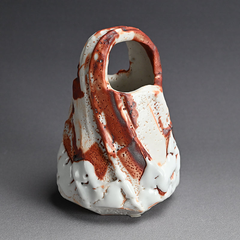 Sublime Shino Vase ー加藤 豊久 "志野花入"